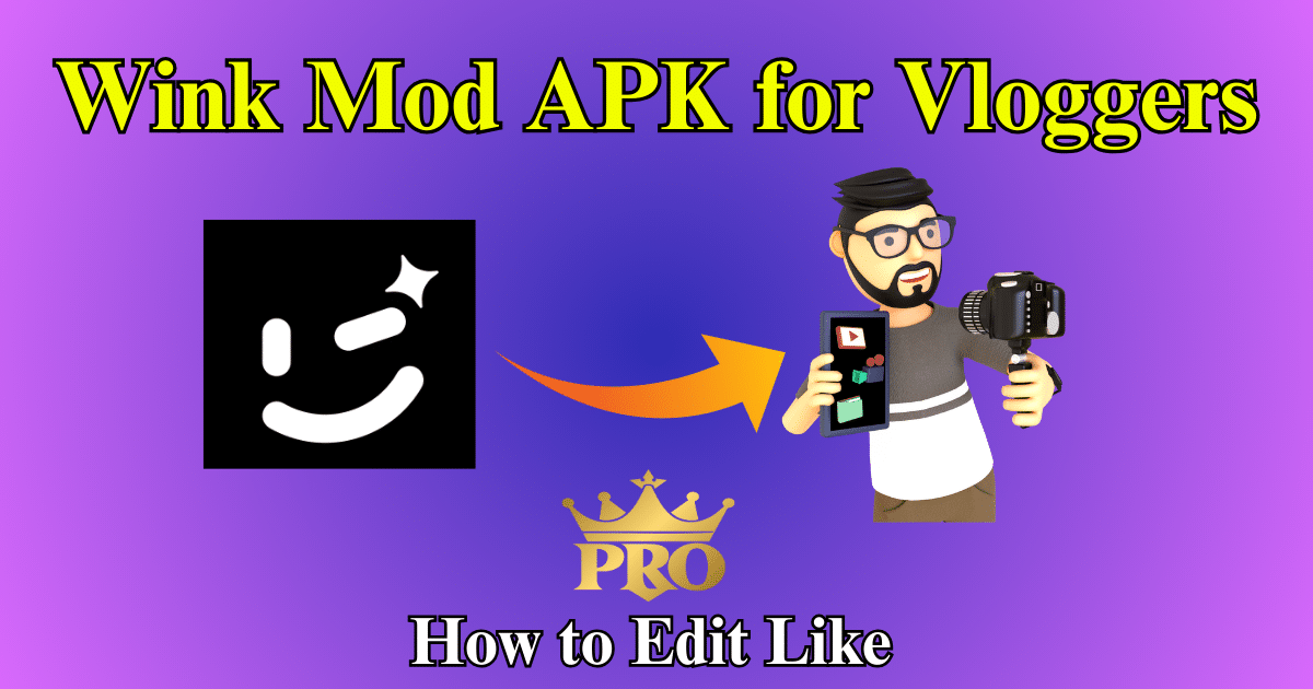 Wink Mod APK for Vloggers